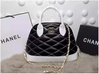 シャネルバッグコピー 68039-2 CHANEL 2WAYショルダーバッグ トートバッグ 黒白