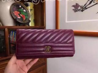 シャネルコピー財布 CH7502-1 CHANEL 二つ折長財布 牛革 財布＆小物