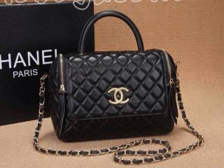 シャネルスーパーコピー バッグ CH0078-2 CHANEL ショルダーバッグ 黒色 羊革