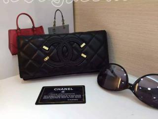 シャネルコピー財布 CH3567-1 CHANEL偽物二つ折長財布 羊革 4色選択可 財布＆小物