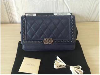 シャネル CHANEL ラウンドファスナー長財布[小銭入れ付き] ピンクベージュ ボーイシャネル