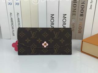 ルイヴィトン M64202 LOUIS VUITTON ポルトフォイユ・エミリー 二つ折り財布