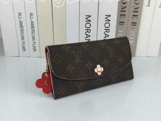 ルイヴィトン M64202B LOUIS VUITTON ポルトフォイユ・エミリー 二つ折り財布