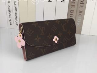 ルイヴィトン M64202D LOUIS VUITTON ポルトフォイユ・エミリー 二つ折り財布