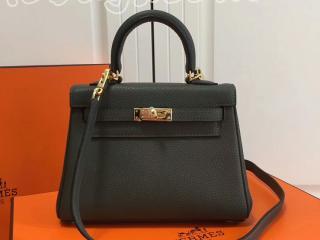 送料無料 エルメス ハンドバッグ ミニケリー ドゥ 外縫い G金具 シェーブルミゾール HERMES Mini Kelly 20cm