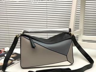 ロエベ LOEWE バッグレディース 2WAYハンドバッグPUZZLE SMALL BAG [パズル スモールバッグ]グレーマルチ 32230NFK79 8881 GREY MULTITONE