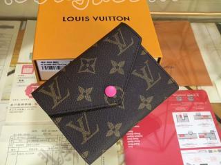 M41938 ルイ・ヴィトン モノグラム 財布スーパーコピー「LOUIS VUITTON」ポルトフォイユ・ヴィクトリーヌ モノグラム フューシャ - 財布＆小物