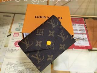 ルイ・ヴィトン 「LOUIS VUITTON」モノグラム 財布 コピー ポルトフォイユ・ヴィクトリーヌ モノグラム 三つ折財布 - 財布＆小物 M41938B きいろ