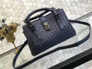 ボッテガヴェネタ ハンドバッグ 448954VQ1304710 「BOTTEGA VENETA」 イントレチャート ミニ ローマバッグ ショルダーバッグ クリム