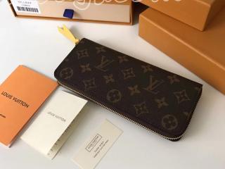 M61796 ルイヴィトン モノグラム 長財布 スーパーコピー LOUIS VUITTON ポルトフォイユ・クレマンス ドファスナー財布