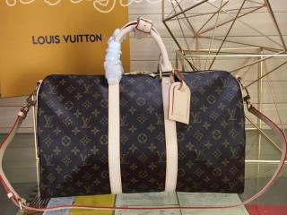 M41418 ルイヴィトン モノグラム バッグ コピー「LOUIS VUITTON」キーポル・バンドリエール 45 トラベル旅行用バッグ