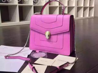 282263 ブルガリ バッグ ショルダーバッグ BVLGARI SERPENTI FOREVER  FLAP COVER ROYAL SAPPHIRE CALF LEATHER