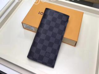 N64422 ブルーグリ ルイヴィトン ダミエ・グラフィット 財布 コピー「LOUIS VUITTON」ポルトフォイユ・アレクサンドル NM  二つ折り長財布