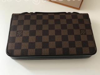 N63284 ルイヴィトン ダミエ・エベヌ 長財布 コピー 「LOUIS VUITTON」 ジッピーXL ダミエ・エベヌ ヴィトン メンズ ラウンドファスナー財布