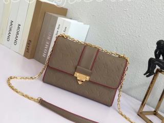 M43395 ルイヴィトン モノグラム･アンプラント バッグ スーパーコピー 「LOUIS VUITTON」 サンシュルピス PM ヴィトン レディース チェーンショルダーバッグ 4色選択可 トープグラセ