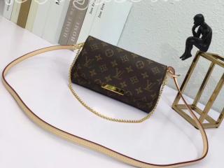 M40717 ルイヴィトン モノグラム バッグ スーパーコピー 「LOUIS VUITTON」 フェイボリット PM チェーンショルダーバッグ