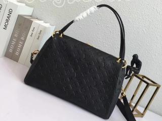 M43719 ルイヴィトン モノグラム･アンプラント バッグ スーパーコピー 「LOUIS VUITTON」 ポンテュ PM ハンドバッグ ヴィトン レディース ショルダーバッグ 4色選択可 ノワール