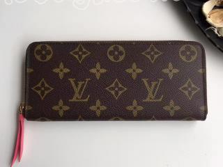 M60859 ルイヴィトン モノグラム 長財布 スーパーコピー 「LOUIS VUITTON」 ポルトフォイユ・クレマンス ヴィトン 大人気 ラウンドファスナー財布