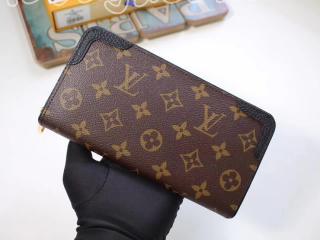 M61188 ルイヴィトン モノグラム 長財布 コピー 「LOUIS VUITTON」 ジッピー ウォレット レティーロ ラウンドファスナー財布 サイフ･小物 ノワール