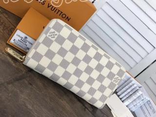 N41660 LOUIS VUITTON ルイヴィトン ダミエ・アズール 長財布 スーパーコピー ジッピー・ウォレット ヴィトン レディース 人気 ラウンドファスナー財布