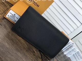 M58192 ルイヴィトン トリヨン 長財布 コピー 「LOUIS VUITTON」 ポルトフォイユ・ブラザ トリヨン ヴィトン メンズ 二つ折り財布 ノワール