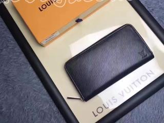 M64838 ルイヴィトン エピ 財布 コピー 「LOUIS VUITTON」 ジッピー・ウォレット バイカラー ヴィトン レディース ラウンドファスナー長財布 ブラック