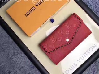 M64816 ヴィトン モノグラム・アンプラント 長財布 スーパーコピー 「LOUIS VUITTON」 シーズンアイテム ポルトフォイユ・サラ レディース 二つ折り財布 スリーズ