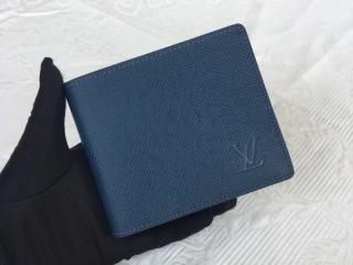 M32834 ルイヴィトン タイガ 財布 コピー 「LOUIS VUITTON」 ポルトフォイユ スレンダー メンズ 二つ折り財布 選べる2色 オセアン