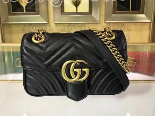 グッチ GGマーモント バッグ スーパーコピー GUCCI GG Marmont キルティング ミニバッグ チェーンショルダーバッグ 3色可選択 446744 DTDID 1000