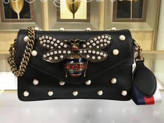 グッチ ブロードウェイ バッグ スーパーコピー GUCCI Broadway クラッチバッグ レディース チェーンショルダー 5色可選択 ブラック レザー 453778 DVUDT 1096