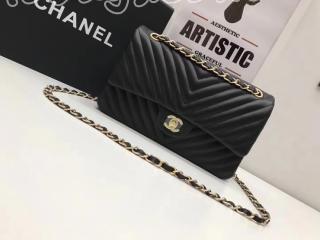 シャネル アイコニック バッグ スーパーコピー CHANEL レディース ハンドバッグ チェーンショルダー 2WAY 選択5色 ブラック＆ゴールド金具 A01112 CH0600 BLACK