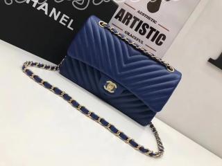 シャネル アイコニック バッグ スーパーコピー CHANEL レディース ハンドバッグ チェーンショルダー 2WAY 選択5色 ネイビー＆ゴールド金具 A01112 CH0600 BLUE