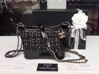 ガブリエル ドゥ シャネル バッグ スーパーコピー CHANEL'S GABRIELLE スモール レディース ホーボーバッグ チェーンショルダーバッグ 3色可選択 ブラック A91810 CH2660 BLACK