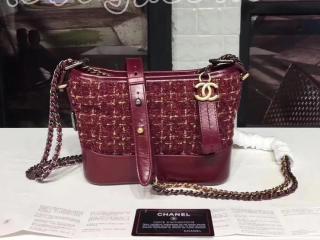 ガブリエル ドゥ シャネル バッグ コピー CHANEL'S GABRIELLE スモール レディース ホーボーバッグ チェーンショルダーバッグ 3色可選択 fuchsia A91810 CH2660 FUCHSIA