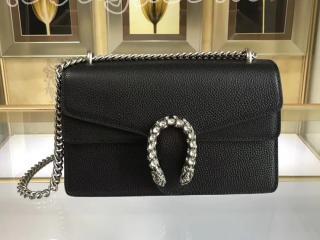 400249 CAOGN 8176 グッチ ディオニュソス バッグ コピー GUCCI Dionysus スワロフスキー レディース チェーンショルダーバッグ ブラック レザー