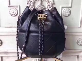 A98787 Y61427 94305 ガブリエル ドゥ シャネル パース 巾着バッグ コピー CHANEL'S GABRIELLE ラムスキン & パイソン 3色可選択 ブラック