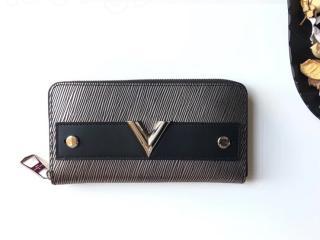 M62522 ルイヴィトン エピ 長財布 コピー 「LOUIS VUITTON」 ジッピー・ウォレット エセンシャルV ヴィトン レディース ラウンドファスナー財布