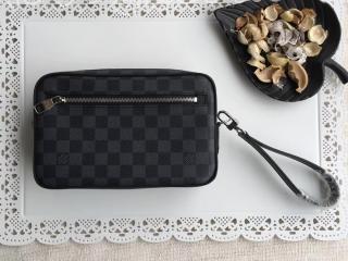 N41664 ヴィトン ダミエグラファイト バッグ コピー 「LOUIS VUITTON」 ポシェット・カサイ ルイヴィトン メンズ クラッチ＆セカンドバッグ 選べる3色