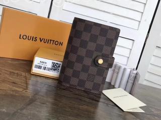 R20700 ルイヴィトン ダミエ・エベヌ 手帳 スーパーコピー 「LOUIS VUITTON」 アジェンダ PM ヴィトン レディース 手帳