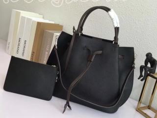 M54402 ルイヴィトン マヒナ バッグ コピー 「LOUIS VUITTON」 巾着　ジロラッタ トートバッグ ヴィトン レディース ショルダーバッグ 2WAY 4色可選択 ノワール