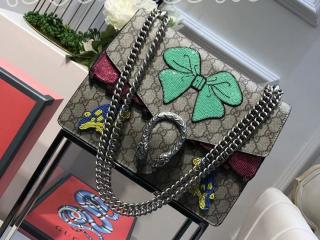 グッチ ディオニュソスバッグ スーパーコピー GUCCI Dionysus ボウ付き スモール レディース チェーンショルダーバッグ400249 96ITN