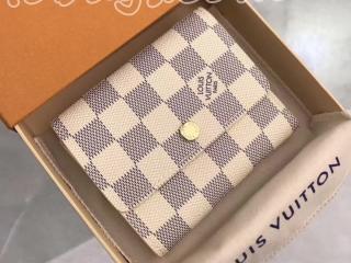 N63241 ルイヴィトン ダミエ・アズール 財布 コピー 「LOUIS VUITTON」 ポルトフォイユ・アナイス 小銭入付財布 ヴィトン 三つ折り財布