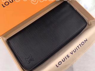 M60965 ルイヴィトン エピ 長財布 スーパーコピー 「LOUIS VUITTON」 ジッピー・ウォレット ヴェルティカル メンズ ラウンドファスナー財布 ノワール