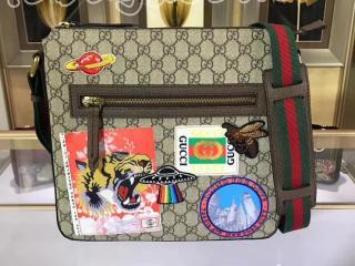 406408 K9RNT 8967 グッチ バッグ スーパーコピー GUCCI GGスプリーム キャンバス メッセンジャーバッグ メンズ ショルダーバッグ