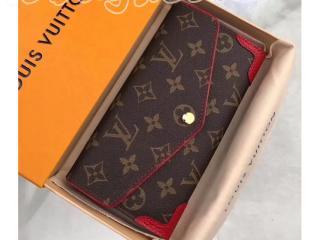 M61184 ルイヴィトン モノグラム 長財布 スーパーコピー 「LOUIS VUITTON」 ポルトフォイユ・サラ レティーロ ヴィトン レディース 二つ折り財布 2色可選択 スリーズ