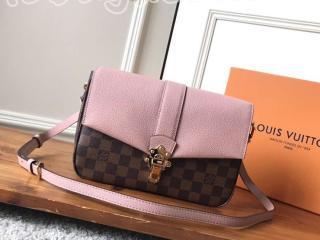 N44244 ルイヴィトン ダミエ･エベヌ バッグ スーパーコピー 「LOUIS VUITTON」 クラプトン ヴィトン レディース ショルダーバッグ マグノリア