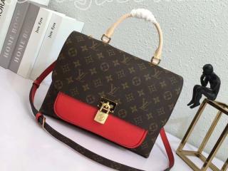 M44286 ルイヴィトン モノグラム バッグ コピー 「LOUIS VUITTON」 マリニャン ハンドバッグ ヴィトン レディース 2wayショルダーバッグ 3色可選択 コクリコ