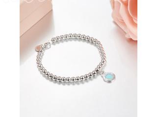 大人気★TIFFANY★シルバー★ラウンドハートブレスレット