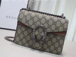 421970 KHNRN 8642 GUCCI グッチ ディオニュソス バッグ スーパーコピー Dionysus GGスプリーム ベージュ・スエード ミニバッグ レディース チェーンショルダーバッグ 4色可選択 ベージュ