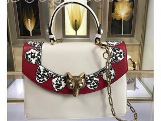 466432 GUCCI グッチ バッグ スーパーコピー 狐ヘッド トップハンドルバッグ レディース チェーンショルダーバッグ